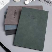 5pcs/Set [1 Notebook + 4 Pens], Suitable For Office And School Daily Use - A5 - View 2