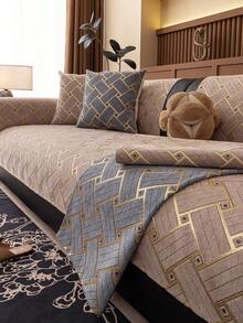 1 vỏ đệm sofa dùng được cả bốn mùa, kiểu dáng hiện đại tối giản, chống trượt, chống bụi và có thể giặt được, mềm mại và không phai màu, thân thiện với thú cưng, phù hợp với sofa hình chữ L và sofa 1/2/3/4 chỗ ngồi. - Màu Khaki - Xem 6