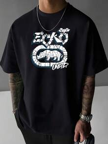 Men Outdoor Tees & Tanks - Black - View 7