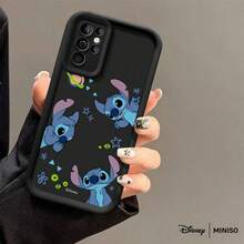 Miniso 名创优品可爱卡通史迪奇TPU手机壳，适用于三星S26 Ultra/S26 Edge/S26 Plus/S26/S25 Ultra/S25 Plus/S25/S25FE/S25Edge/S24 Ultra/S24 Plus/S24/S24FE/S23FE/S23 Ultra/S23 Plus/S23/S22 Ultra/S22 Plus/S22/S21 Ultra/S21 Plus/S21/A15/A16/A17/A23/A24/A25/A26/A33/A34/A35/A36/A52/A53/A54/A55/A56/A71/A72/A73，圣诞礼物送给女朋友 - 黑色 - 查看 17