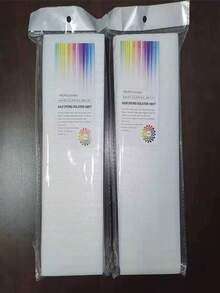 50片装可重复使用染发纸套装 - 使用方便，沙龙级造型工具，适用于所有发质，效果持久，温和护发 - 染髮墊 - 查看 5