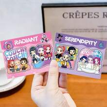 K-POP Sticky Notes, Girly Aesthetic High-Appearance Memo Pad For Students - Multicolor - View 6