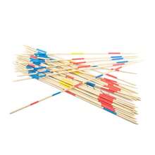 1/2 Packs Wooden Pick Up Sticks Game, 41/62 Sticks Boxed Traditional Classic Game, Fun Family Board Game Entertainment - Multicolor - View 10