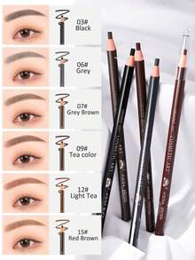 Bộ dụng cụ chăm sóc lông mày 3 trong 1: Bút kẻ lông mày, dụng cụ tạo hình lông mày, bút chì kẻ lông mày kiểu miệng vịt với thiết kế thêu, đế bút chì kẻ lông mày đa chức năng, dụng cụ tỉa lông mày thủ công, dụng cụ trang điểm, dụng cụ tỉa lông mày đa năng, dụng cụ tỉa lông mày cầm tay, cấu trúc chắc chắn, đánh bóng tinh tế, bộ dụng cụ chăm sóc lông mày 3 trong 1 - Bút chì kẻ lông mày, gọt bút chì, bút tỉa lông mày; nhỏ gọn và tiện dụng. - Nhiều màu - Xem 7