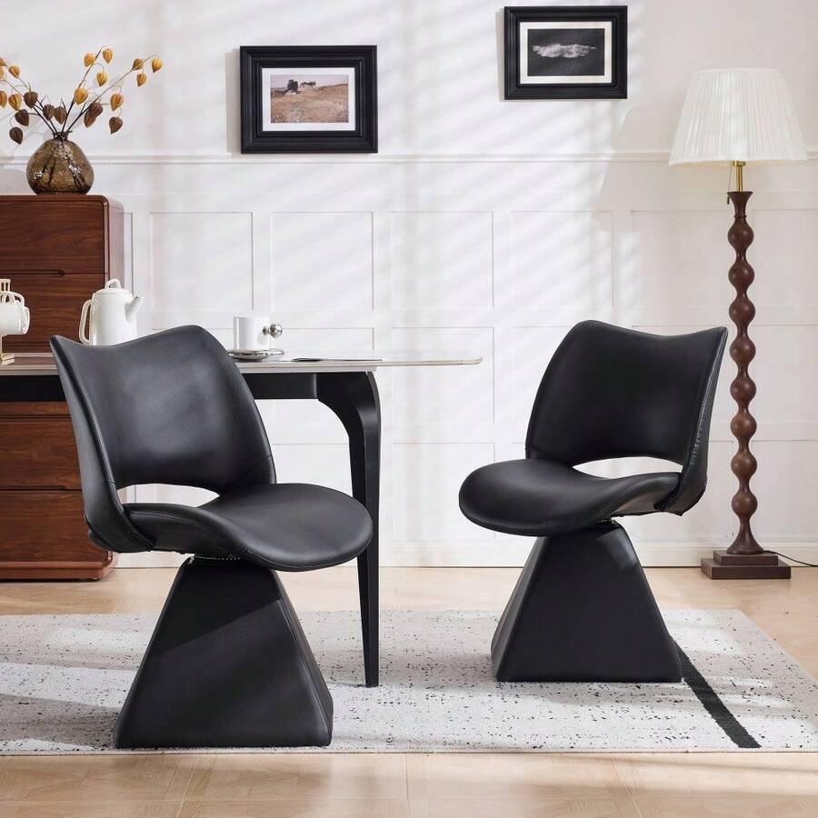 Dining Chairs - Black - View 1