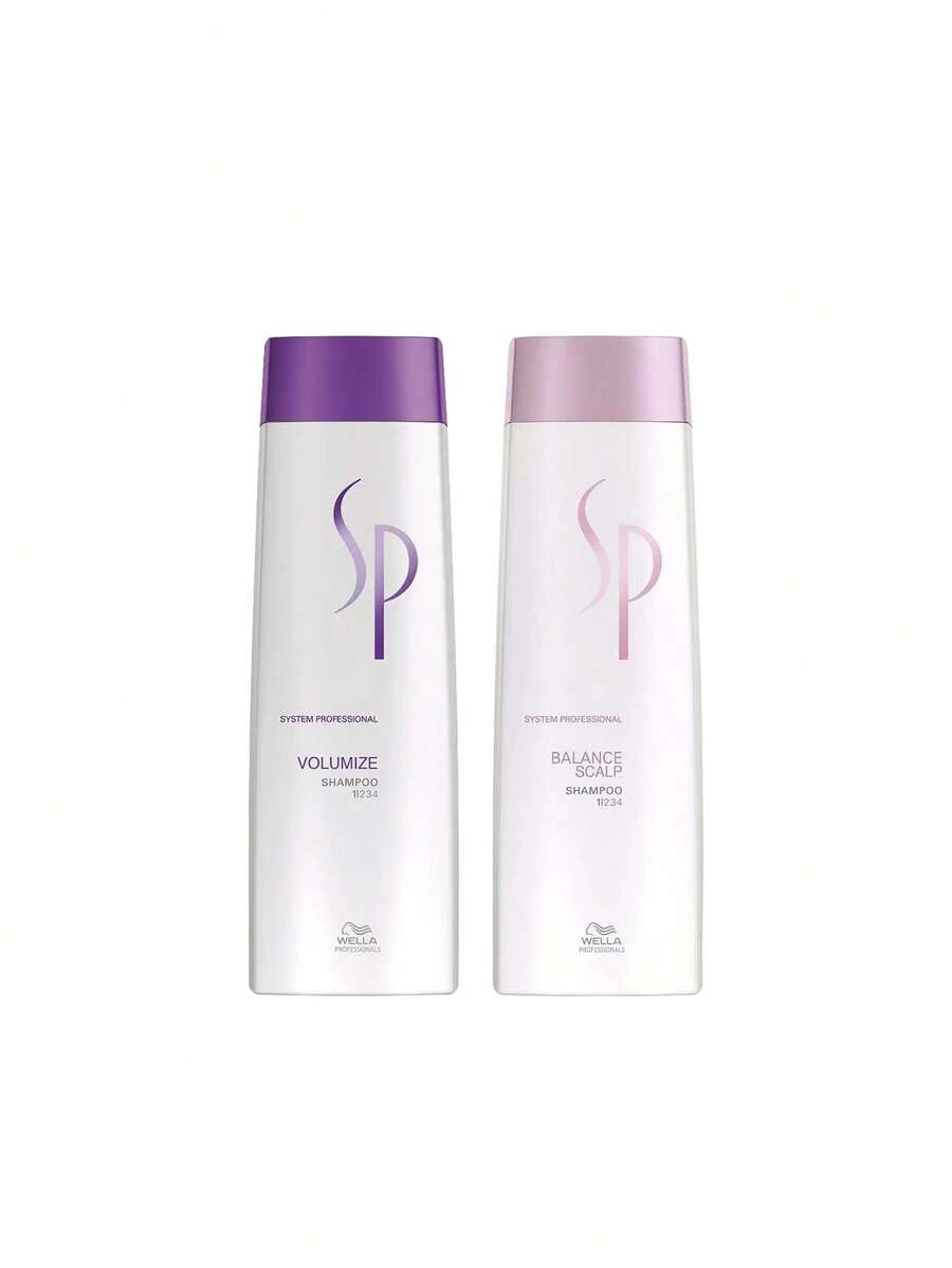 Wella [Bundle] SP System Professional Volumize Shampoo 250 Ml + Balance Scalp Shampoo 250 Ml - SP System Professional - View 1