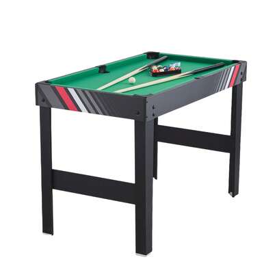 VEVOR 4-In-1 Combo Game Table Set, 48" Air Hockey Table, Multi Combination Table With Air Hockey, Pool Billiard, Foosball, Ping Pong, Pushers & Pucks, Sports Arcade Table For Family Game Room Office