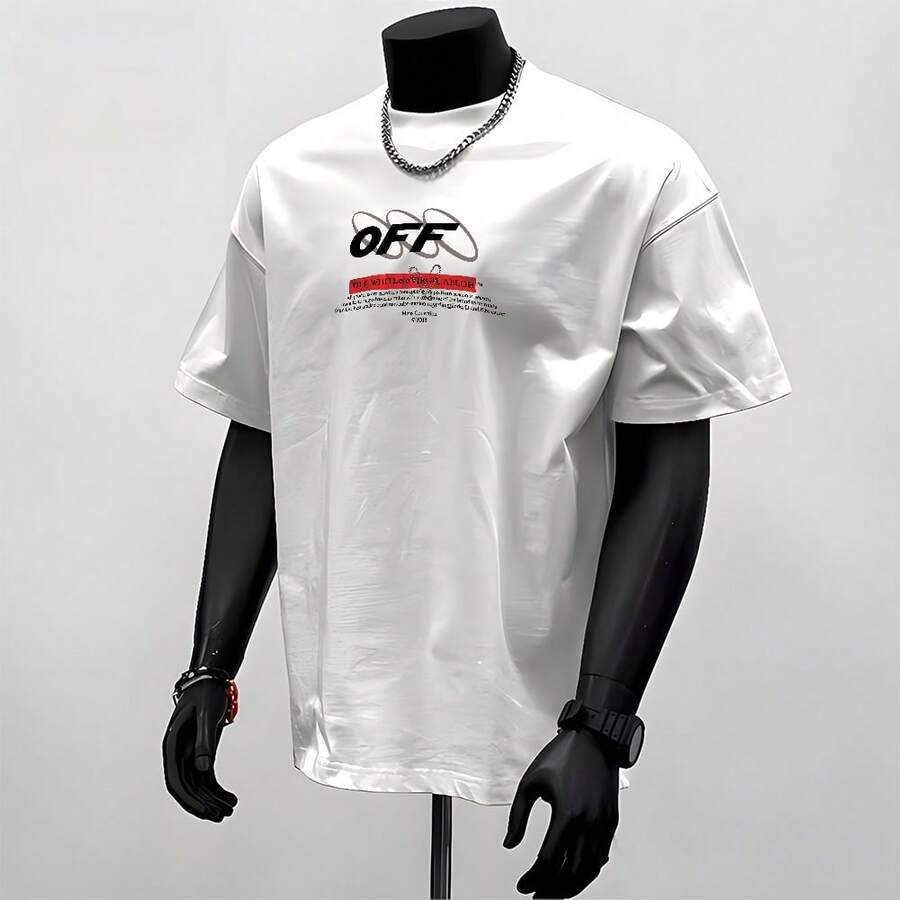 T-shirts för män - Vitt - Visa 1