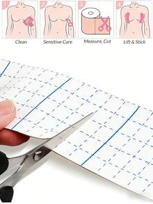Băng dán nâng ngực tự dính vô hình 5cm*5m dành cho nữ, giúp tạo khe ngực, miếng độn áo ngực không dây. - Màu be - Xem 4