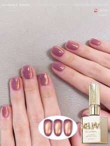2026 New Magnetic Cat Eye Gel Nail Polish, 40 Shimmery Reflective Colors, Fashionable Salon Art Cat Eye Gel Design - Multicolor - View 23