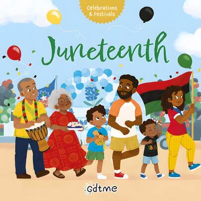 GDTME Sách tô màu ngày 19 tháng 6, 24 trang hình vẽ chủ đề ngày lễ, không khí vui tươi và hạnh phúc, giúp thư giãn đầu óc, quà tặng ngày lễ 19 tháng 6 cho gia đình và bạn bè, hoạt động cha mẹ - con cái, văn phòng phẩm, quà tặng tựu trường, kích thước 7.9x7.9 inch.