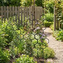 Honeycomb Plant Climbing Trellis, Rust-Resistant Design, Suitable For Potted Vines And Flowers, Space-Saving Indoor/Outdoor Garden Support - A - View 5