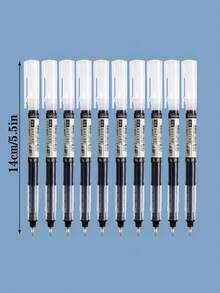 Middle Eastern Style 10-Pack Quick-Drying Direct Liquid Large Capacity Gel Pen - Multicolor - View 2