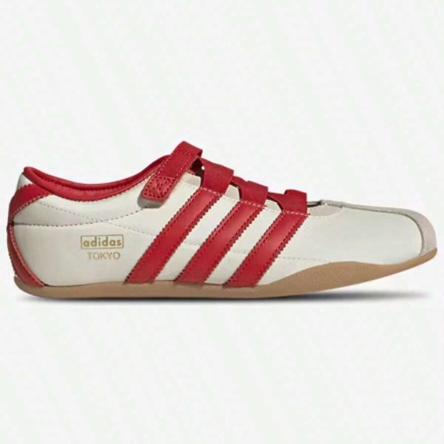 Adidas Originals Tokyo Mary Jane Women's Red/Cream White/Gold Metallic IH3999 - 紅色 - 查看 1