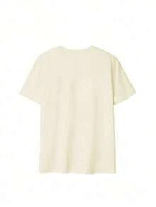 1 Piece Fashion Casual For Men And WomenCamiseta de manga corta de verano para mujer, estilo casual y suelto, con estampado de la playa Bondi de Australia, para uso diario y en la calle. Tops de verano casuales y de estilo urbano para mujer, camisetas de playa bonitas, tops de verano para mujer, tops para salir en verano. Versátiles, fáciles de combinar, adecuados para el uso diario, estilo urbano, conjuntos de vacaciones, conjuntos de fin de semana. - Albaricoque - Ver 3