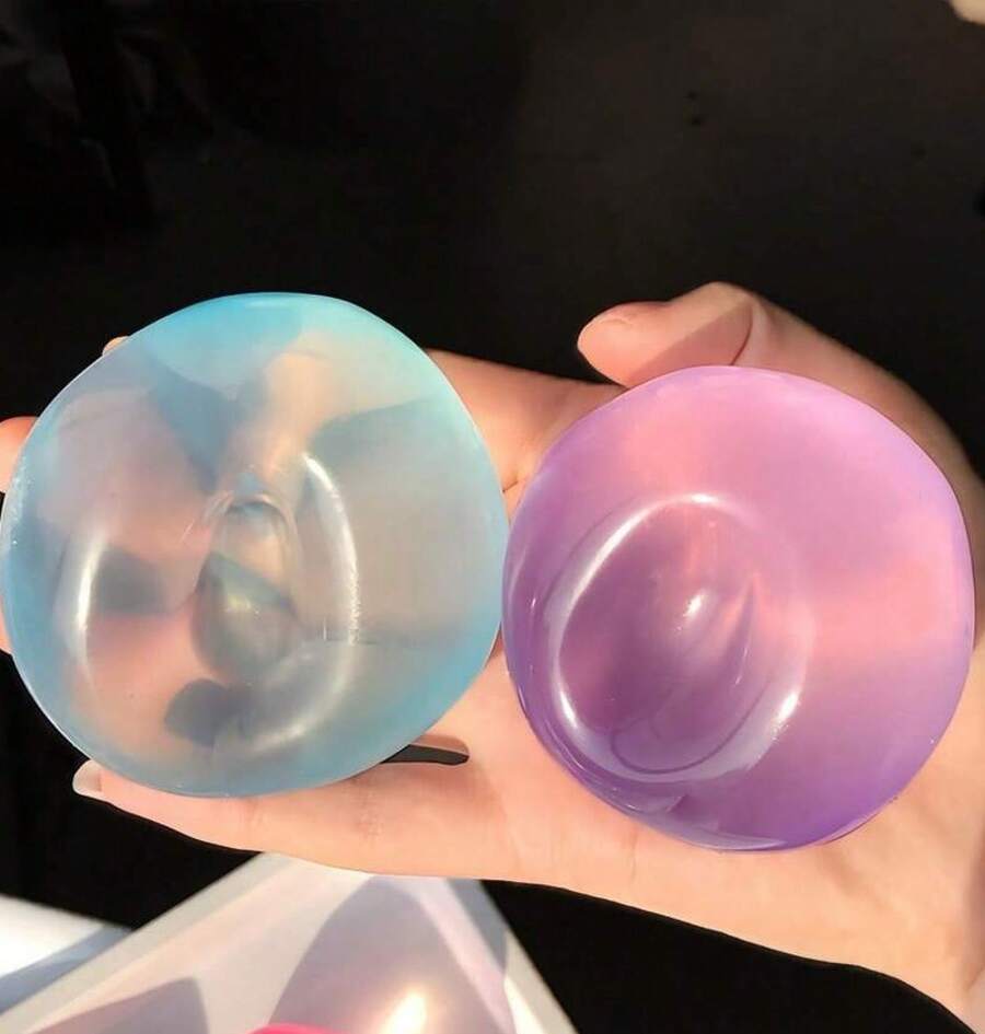 1pc Moldable Slow Rebound Coconut Oil Handmade Squeezing Ball, Anxiety Relief Toy, Fidget Toy, Hand Stress Relief, Easter Toy, Squeeze Toy, Stress Relief Toys, Anxiety And Relaxation, Party Gift, Goody Bag Stuffers Prizes, Birthdays, Stuffed Squeeze Toy - 1PC - 查看 1