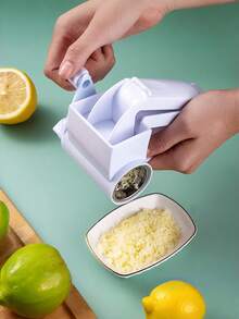 1pc Rotary Cheese Grater, Creative Cheese Shredder, Multi-Function Cheese Grater, Kitchen Tool - View 5