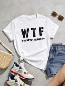 Damen Sommer Lässig Weiches Rundhals Kurzarm T-Shirt, Tops zum Ausgehen, Baumwolle, Vintage, Europäischer und Streetstyle, Sportlich Lässig, Unisex Stil, Urban Lässig Stil, Schöne Tops, Gen Z, Curve, Y2K Kleidung, Lustige T-Shirts, Damen Tops, Urlaubsoutfits für Frauen, Süßes Top, Grafik T-Shirt, Frühlingsoutfits, Baggy T-Shirts, Retro Streetwear, 90er Stil, 2000er Stil, Subkultur, Top, Tops, 90er Party Outfit. - Weiss - Übersicht 4