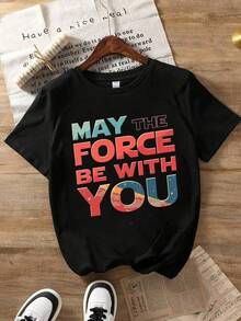 T-shirt da donna Afro Black Together 2026, comoda t-shirt da uomo, girocollo, estR-emamente morbida, traspirante, ad asciugatura rapida, t-shirt estiva casual, t-shirt alla moda essenziale. - nero - Visualizzare 8