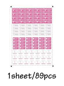 Custom Waterproof Stickers, Personalized Name Tag Stickers, Clothing Tags, Custom Name Tag Stickers, Customizable Stickers, Office Supplies - Style 17-puppy 17 - View 5