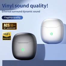 New Senyang- 2026 New Fashion Wireless Earbuds TWS LED Display Bluetooth 5.4 HiFi Sound Quality Spatial Audio Music Earbuds ENC Clear Call Long Battery Life Sports Earbuds Compatible With IPhone Compatible With Android Halloween Gift - View 3