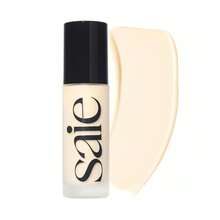 Saie Glowy Super Skin Tint Liquid Foundation - Weightless + Dewy Foundation With Lightweight Medium Coverage - Hydrating Face Makeup + Skin Care Serum Hybrid With Hyaluronic Acid - Shade 11 (1.01 Oz) - Fair4 - 查看 2