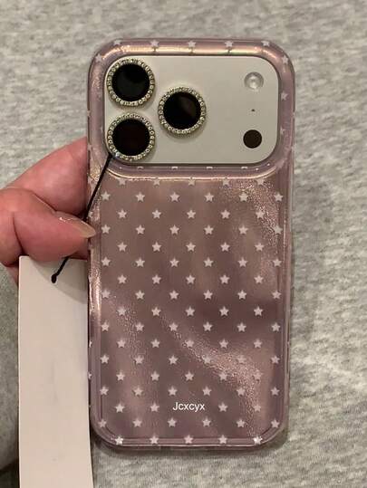 Funda de teléfono minimalista con brillo rosa, adecuada para iPhone 17Pro Max, 17Pro, 17, 17Air, 16Pro Max, 16Pro, 16, 15Pro Max, 15Pro, 15, 15Pro Max, 14, 13, 12, 11 y otros modelos, funda de teléfono linda y a prueba de golpes