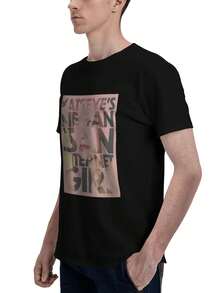 KATSEYE Unisex Graphic T-Shirt "Internet Girl" With Y2K Browser Window Design, K-Pop Fandom Print, Casual Short Sleeve T-Shirt. Ideal As A Gift, This Printed T-Shirt And - 黑色 - 查看 6