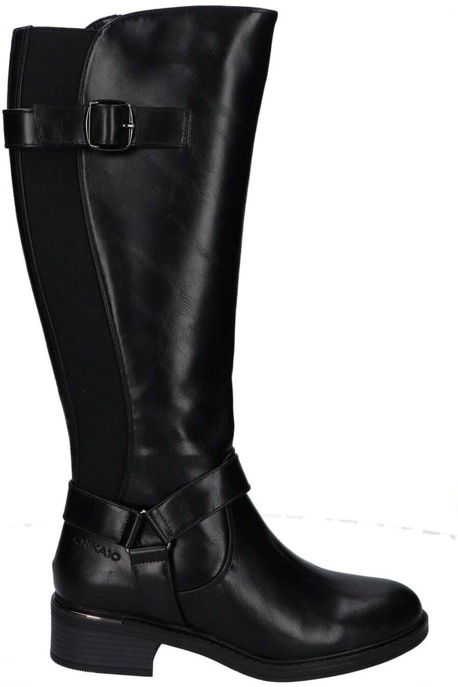 Chika10 Botas para mujer BEGONA 02 en color Negro - Negro - Ver 1
