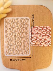 [Geometric Texture Template] Texture Stencils Creative Geometric Texture Hollow Template - Pattern Fabric Wall Panel Wood Panel - Graffiti Spray Painting Covering Panel Reusable Washable - Texture Stencils - View 17