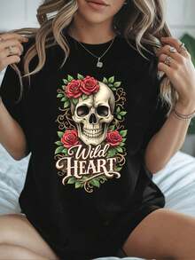 Women T-Shirts - Black - View 1