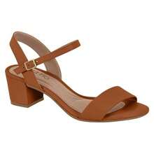 Beira Rio Women's Sandal With Medium Chunky Heel 82461176 - TERRACOTTA NAPA 82461176 - View 1