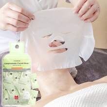 RAFA MONKIDS 30/60pcs Disposable Compressed Face Mask Sheets, Closely Fitting Soft Texture, No Cotton Residue, Ultra-Thin Flat Surface, Evenly Distributed Moisture, Strong Hydrophilicity, Effectively Helps Essence Penetrate Skin, Suitable For Deep Facial Repair And Moisturizing, DIY Personal SPA - View 3