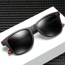 1 chiếc kính thời trang vuông cổ điển, phân cực, kính lái xe unisex. - Nhiều màu - Xem 5