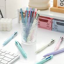 Multicolor Ball Point Pens 4-In-1 Colored Pens (1.0mm) Assorted Inks 4-Color Ballpoint Pen (12-Count) - 12 - 查看 5