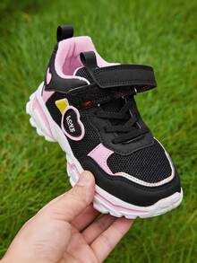 Kids Running Shoes, Sports Shoes, Tennis Shoes, Fitness Shoes, Casual Shoes For Boys And Girls - Pink - View 10