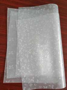 1片装，半透明三叶草压纹抽屉垫，防潮防油，适用于冰箱和衣柜 - 半透明三葉草 - 查看 1