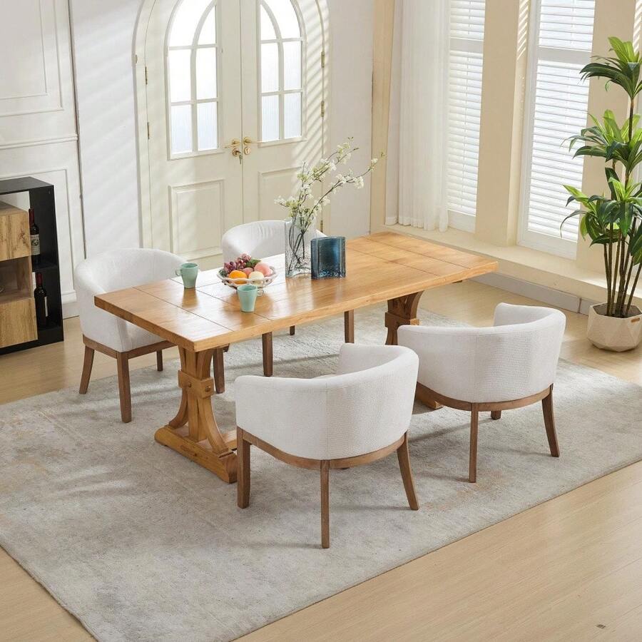 Dining Chairs - White - View 1