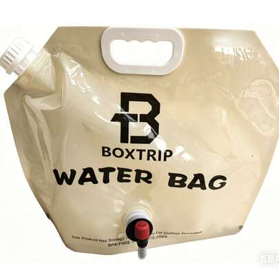 Bình đựng nước gấp gọn 8.5L có vòi, túi đựng nước di động, bình chứa nước gấp gọn dùng cho hoạt động ngoài trời, leo núi, du lịch, trường hợp khẩn cấp và dự trữ.