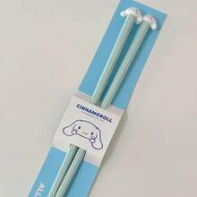 SANRIO 1双肉桂卷Melodia分趾筷，新款单人单趾筷，分趾防滑卡通情侣高品质筷子，适合居家、旅行、用餐、厨房、餐厅、生日、婚礼、情人节、新年礼物 - 查看 14