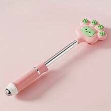 Suitable 15 Scenarios, Applicable 365 Days A Year, 1 Piece Of Retractable Back Scratcher | Tickle Device | Massage Stick | Massage Hammer | Itchy-Relief | Massage Tools | Body Massager, Paw Design, Stainless Steel Long Handle, One-Handed Operation, Suitable Both Men And Women, Massage And Relaxation, Daily Relaxation | Holiday | Decorative Item | Props, Office | Home, Halloween | | Gifts - kính thiên văn màu hồng - Xem 12