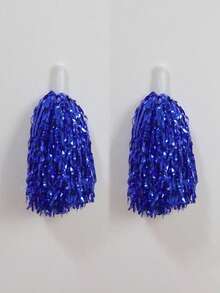 1/2/6pcs Cheerleading Pom Poms, Cheerleading Flower Decor For Dance & Sports - Multicolor - View 27