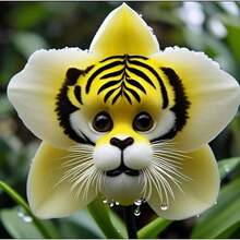Samen der Schwarzen Tigerblumenorchidee für die Bepflanzung im Hausgarten, Qualitäts-Saatgut - Variante 1 - Übersicht 5