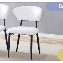 Dining Chairs - White - View 10