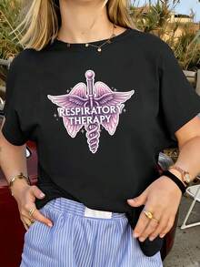T-shirts pour femmes - Noir - Voir 1
