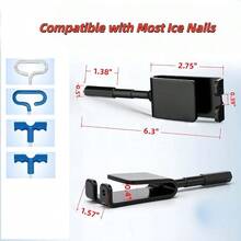 Anchor Drill Adapter, Heavy Duty Drill Attachment Fishing Tent Stakes, Essential Fishing Accessories Shelters Shanties And Houses - Default - View 2