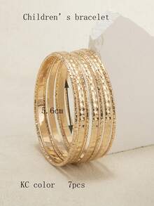 7pcs Children's Bracelet Suitable For Daily Wear - Multicolor - View 14