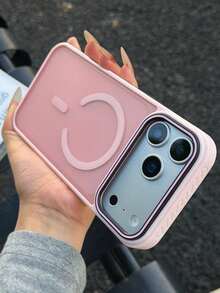 磁吸式防震保护壳，兼容 17/16/15/14/13/12/11/Pro Max/Plus/Air/16e，采用防滑纹理边缘设计，支持无线充电，哑光表面 - 黑色 - 查看 10