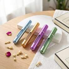 10毫升香水喷雾瓶，迷你便携旅行装，亮色铝制可填充古龙水喷雾空瓶，适合居家、旅行、出差、节日、送礼，香水旅行可填充瓶，香水喷雾器，旅行容器，古龙水旅行瓶，度假香水瓶，旅行配件，男女旅行必备，旅行小工具，香水小分装瓶，香水样品瓶 - 彩色 - 查看 14