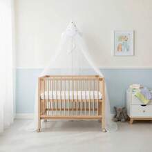 Mosquitero para Cuna de Bebé Universal – Con Soporte Ajustable, Protección Completa contra Mosquitos - Estrella - Ver 3